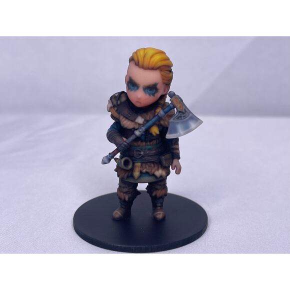 3D Printed Chibi Eivor 2″ Figure – Viking Axe – Assassin’s Creed Valhalla - Picture 12 of 14